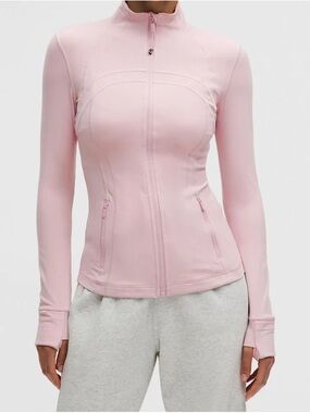Lululemon Define Jacket Nulu in Porcelain Pink